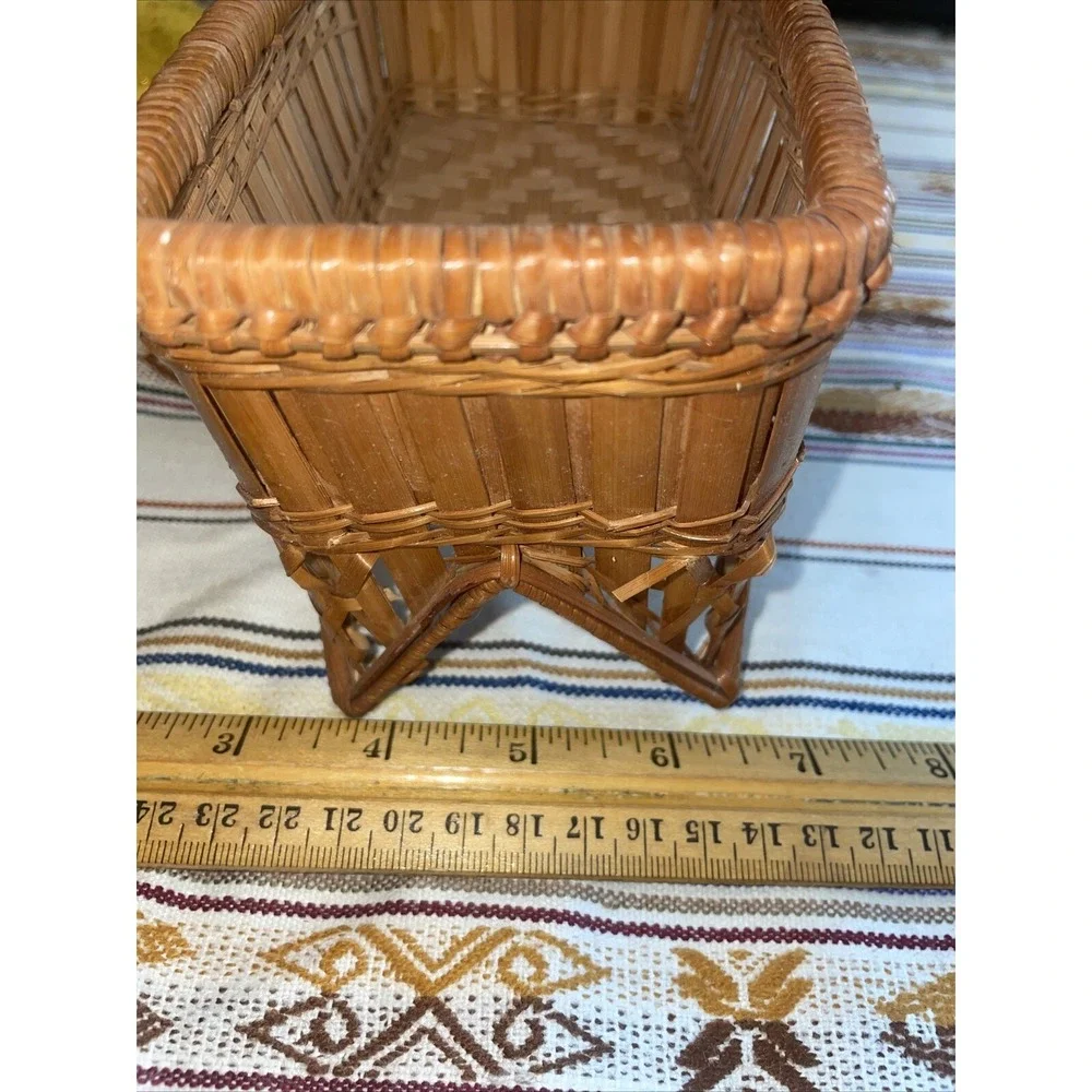 Rattan Basket Planter‎ Organizer